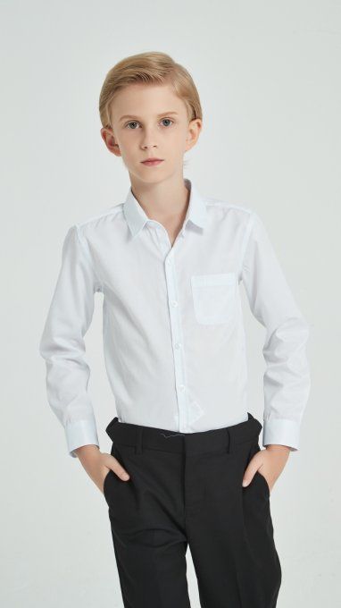 Chemise ENZO-blanche