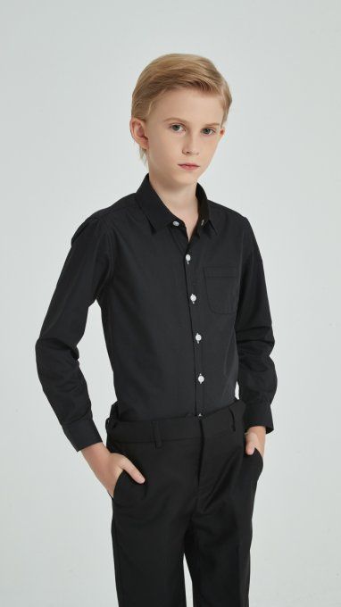 Chemise ENZO-noire