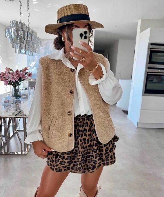 Gilet BREE camel